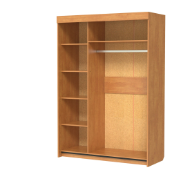 Шкаф-купе шк-18 двух дверный с зеркалом