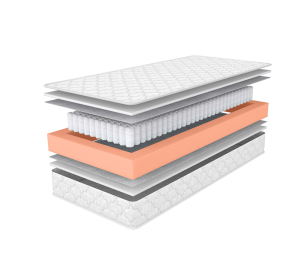 Матрас ARMOS Сонплит (Трикот белый) 90х200 см