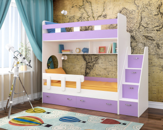 Кровать двухъярусная Юниор 1 (1900х800)
