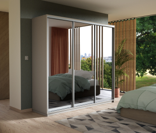 Шкаф-купе Экспресс Экспенс трио 2400 x 2400 x 600