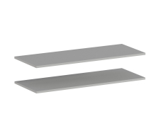 ГАРДЕРОБНЫЕ МАКС, Макс СБ-3451 Полки 1000 Белый (2шт) (опция)