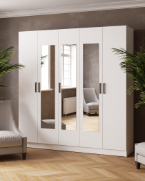 Шкаф комбинированный Ларс 2000 (с зеркалом)