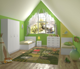 Шкаф Фреш прямой ПФР 4-1