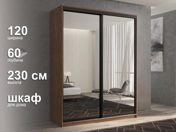 Шкаф-купе 2х дверный Кааппи 1 120х60