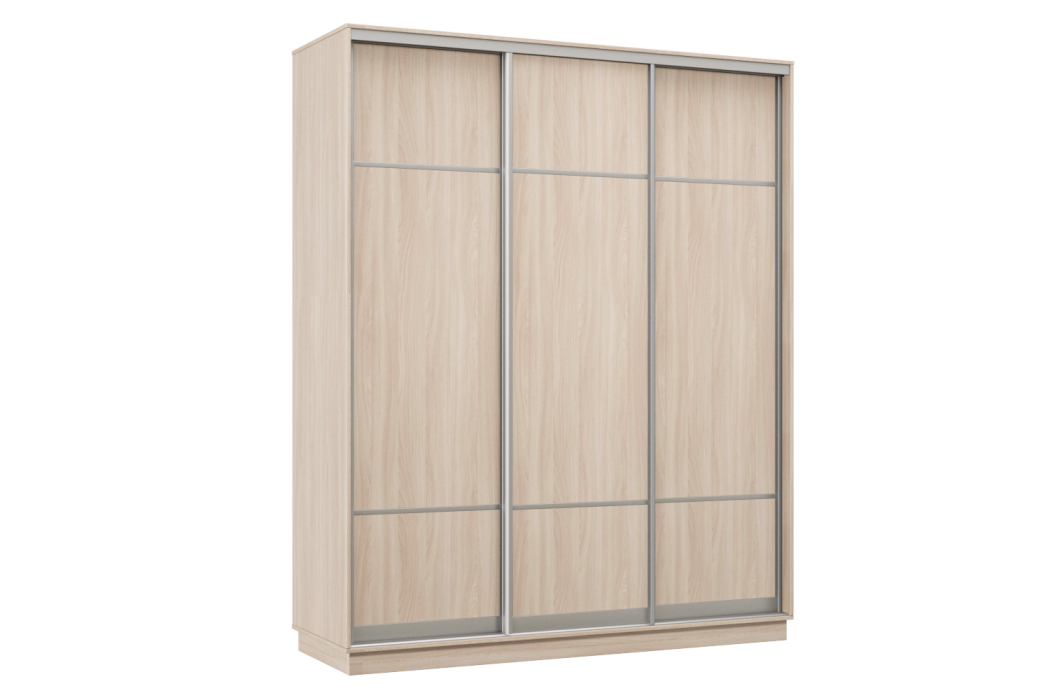 Шкафы-купе, Шкаф-купе Премьер Лайт 33 (08;08;08) трехдверный