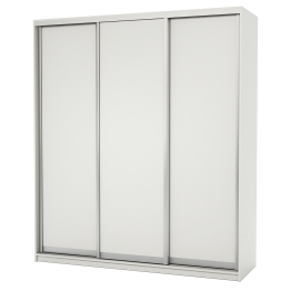 Шкаф-купе 3-х дв. Премиум с полками и со штангами 240х60х220