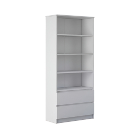 Стеллаж Мальм 2 ящика