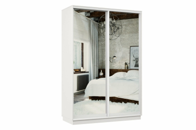Шкаф-купе Премьер 04 белый