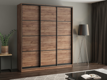 Шкаф купе 3-х дверный АЙСБЕРГ ЛОФТ 220