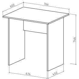 Письменный стол Лайт-1