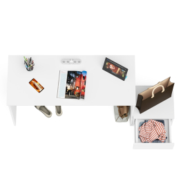 Стол письменный Мори с тумбой ТМП400.1