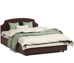 Кровать тахта односпальная с подъемным механизмом и матрасом Шарм 90, велюр