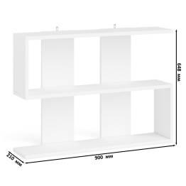 Стол однотумбовый компьютерный Мори МС-1 левый с полкой на 900 и тумбой на 1200