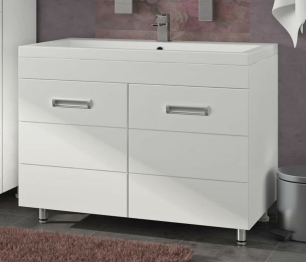 Тумба с раковиной Francesca Avanti  Кубо 80