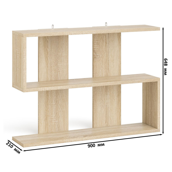 Прямые компьютерные столы, Стол однотумбовый компьютерный Мори МС-1 левый с полкой на 900 и тумбой на 1200