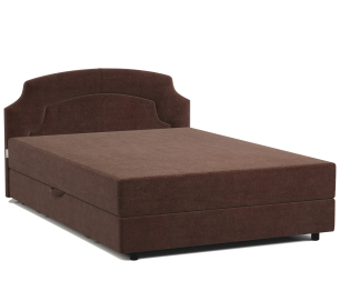 Кровать тахта односпальная с подъемным механизмом и матрасом Шарм 90, велюр