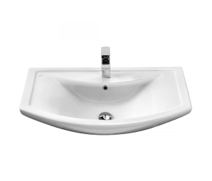 Тумба с раковиной   Francesca Avanti Eco 80 белый (2 дв. ум. Балтика 80)