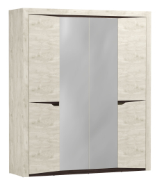 Шкаф для одежды с полками Лючия 33.01 4х дв.