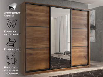 Шкаф-купе 3х дверный Кааппи 2 240х60