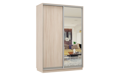 Шкаф-купе Премьер Лайт 02 (02;01) двухдверный