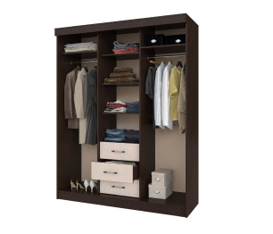 Шкаф-купе комбинированный Маэстро Венге