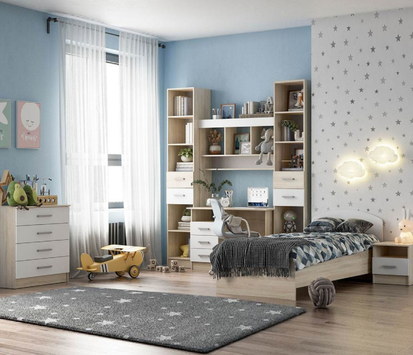 Детские комнаты, Модульная детская Мартина, композиция 2