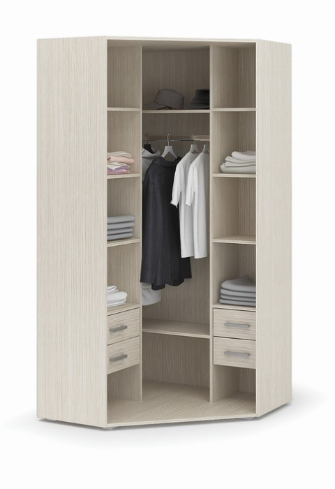 Угловые шкафы, Шкаф угловой 2-х створчатый Симба