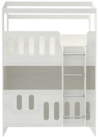 Кровати двухъярусные, Двухъярусная кровать Сказочный домик ДС-30 80x160