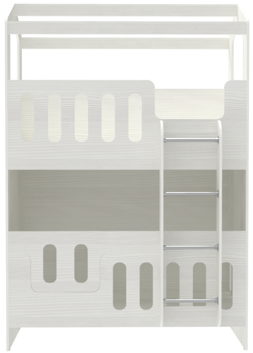 Кровати двухъярусные, Двухъярусная кровать Сказочный домик ДС-30 80x160