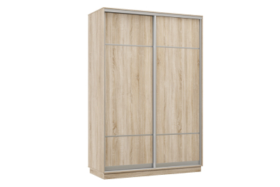 Шкаф-купе Премьер Лайт 01 Мини (08;08) двухдверный