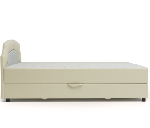 Кровать тахта Шарм 90 с подъемным механизмом, шенилл/экокожа