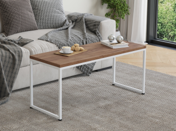 Журнальный стол Айсберг Лофт 02 белый