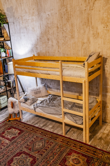 Кровати двухъярусные, Детская двухъярусная кровать Дональд 80х190