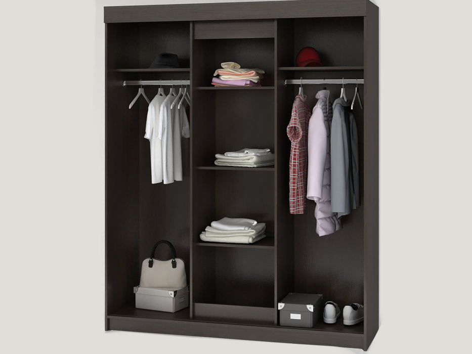 Прямые, Шкаф-купе Фея