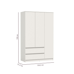 Шкаф для одежды Берген 82.02 (3х дв.)