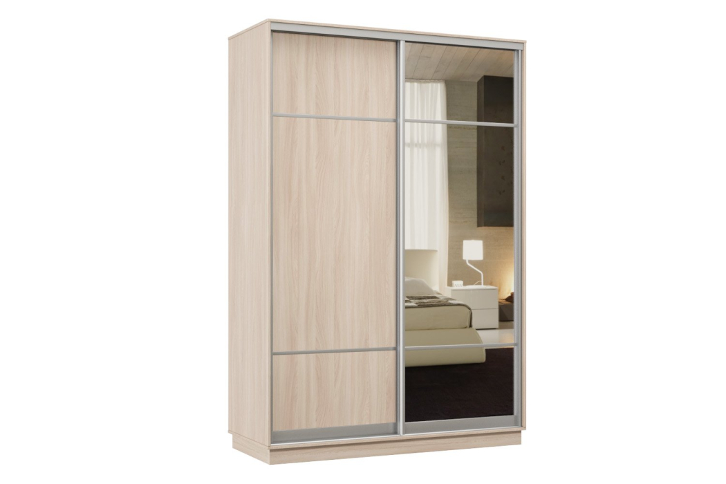 Шкафы-купе, Шкаф-купе Премьер Лайт 04 (08;11) двухдверный