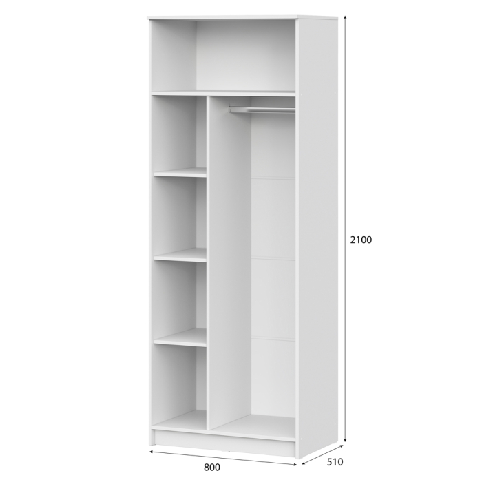 Шкафы двухстворчатые, Шкаф распашной ШК 2