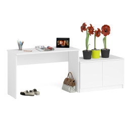 Стол письменный 1200 Мори с тумбой с дверками