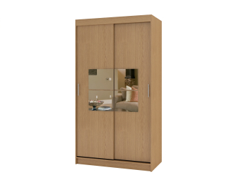 Шкаф купе РИФ-2 ЗЕРКАЛО вариант 5 габарит 800х600х2000