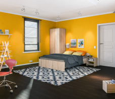 Спальные гарнитуры, Кито Дуб сонома Комплект (тумба+кровать1600+шкаф)