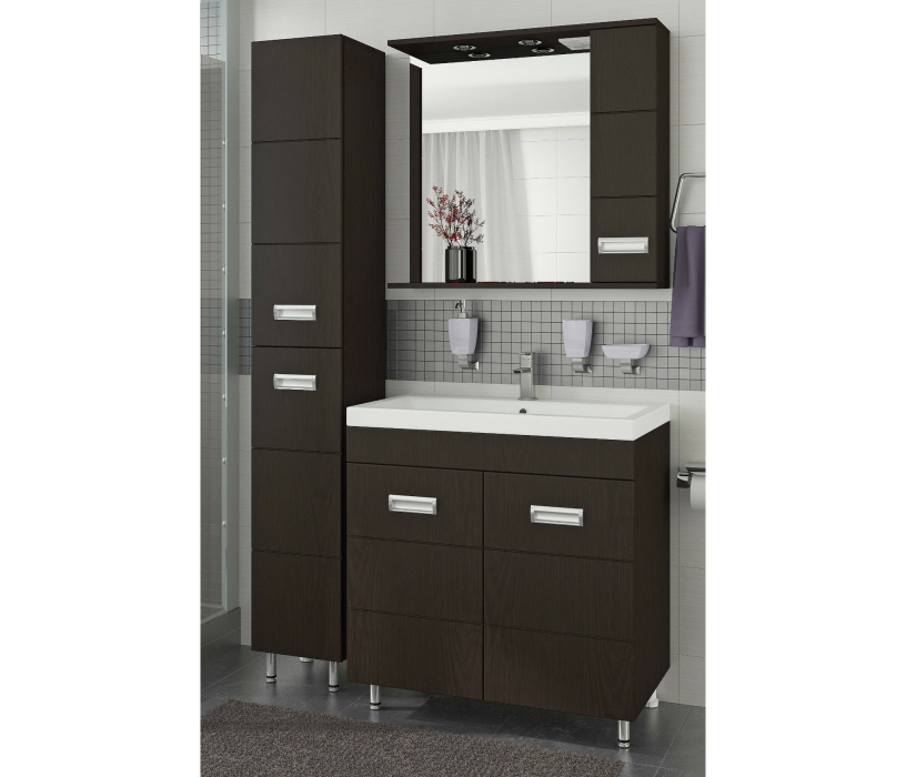 Зеркала, Зеркало-шкаф Francesca Avanti  Кубо 80 2С правый