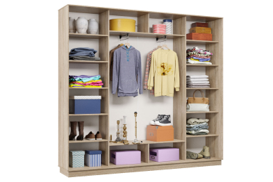 Шкаф-купе Премьер Лайт 57 (11;08;11) трехдверный