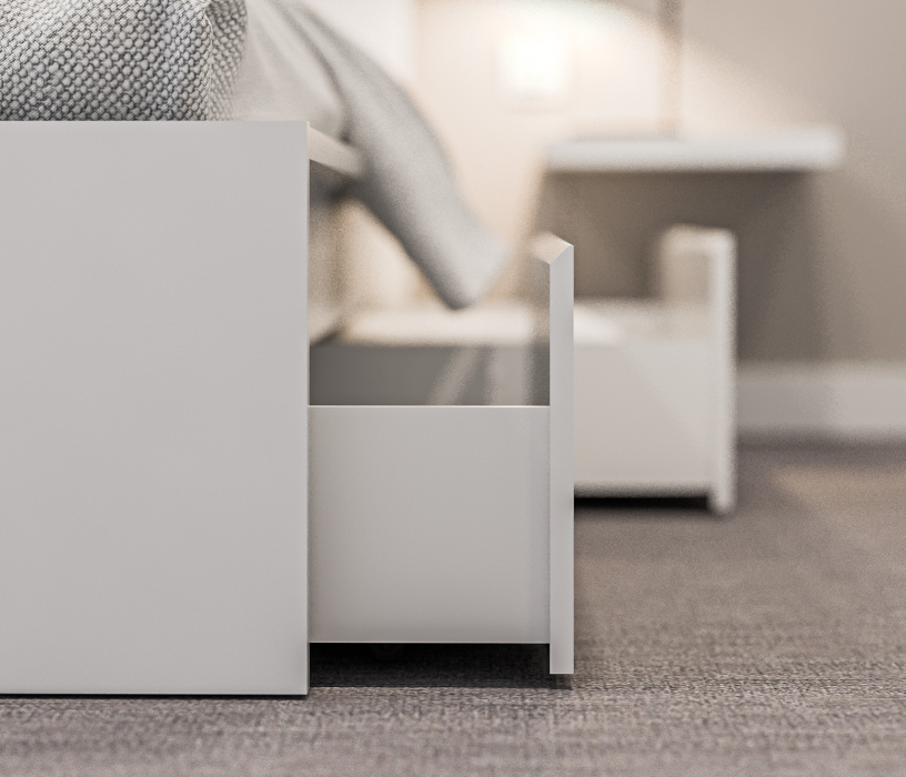 Кровати 160 см, Ящик выкатной Леон СБ-3370