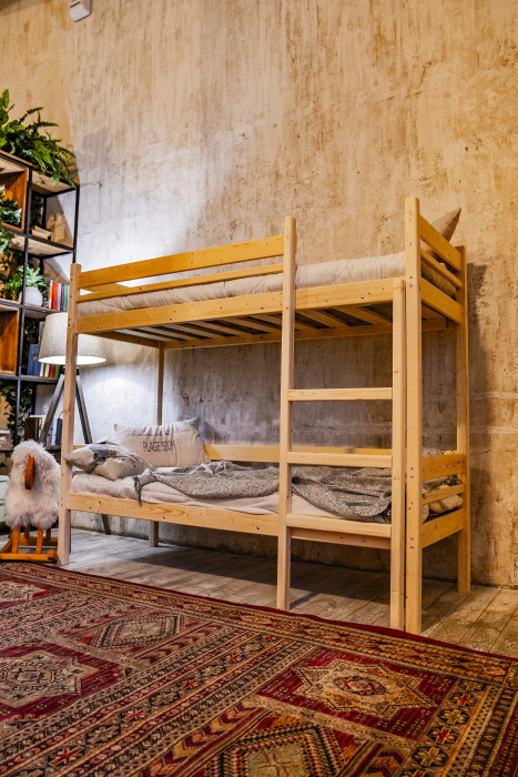 Кровати двухъярусные, Детская двухъярусная кровать Дональд 80х190