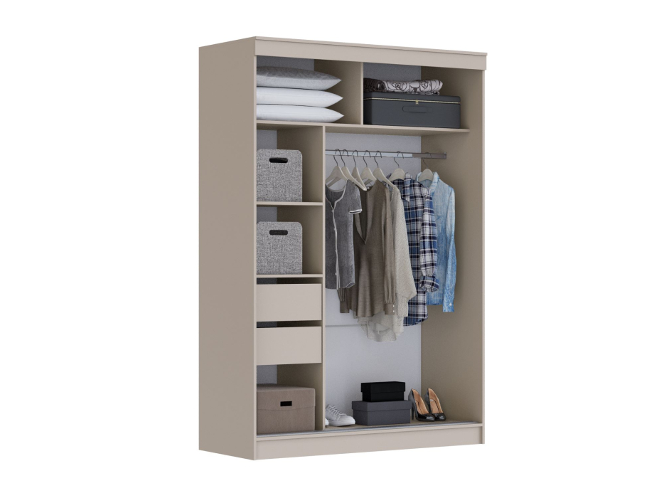 Шкафы-купе 2-х дверные, Шкаф-купе "Орион" 1500