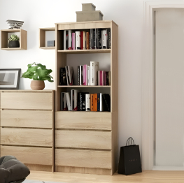 Стеллаж Сура 3 ящика