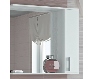 Шкаф-зеркало  Francesca Avanti Eco 80 белый