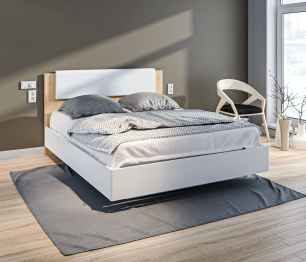 Кровать Мальта СБ-3270 с матрасом Тропикана-Боннет плюс 1600*2000