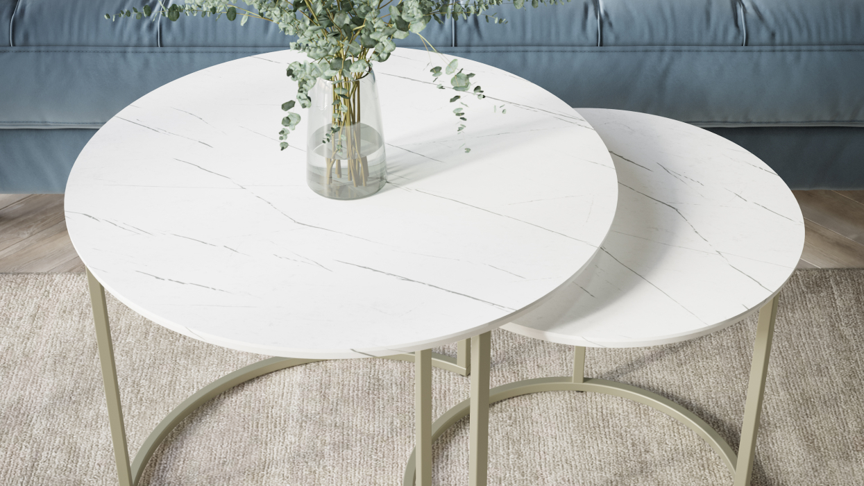 Журнальные столики, Комплект журнальных столов Лесли