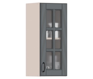 Регина шкаф навесной со стеклом 1 дв 30х72 см